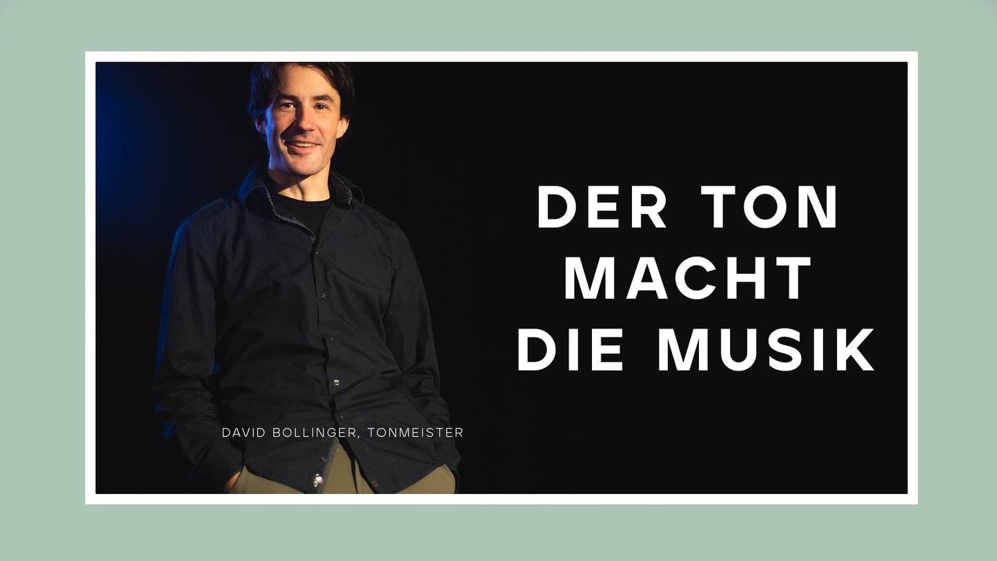 Tonmeister im Tagesengagement