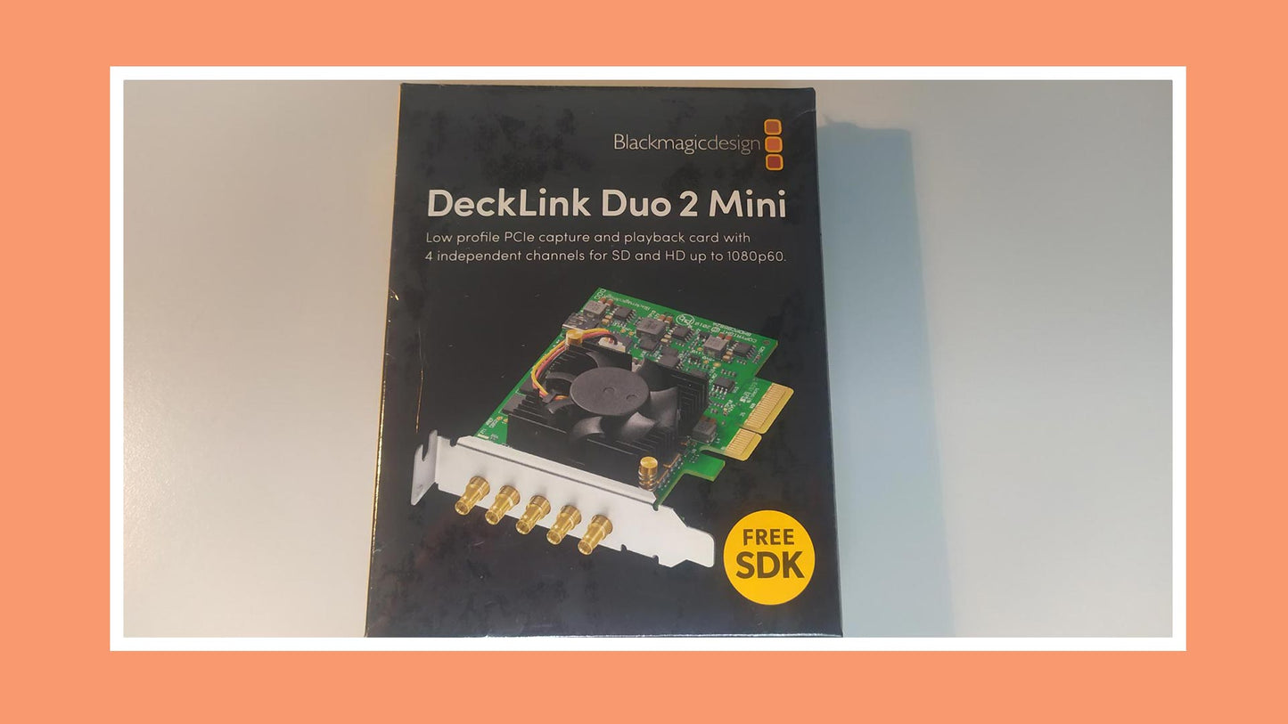 Blackmagic DeckLink Duo 2 Mini (unbenutzt & originalverpackt)