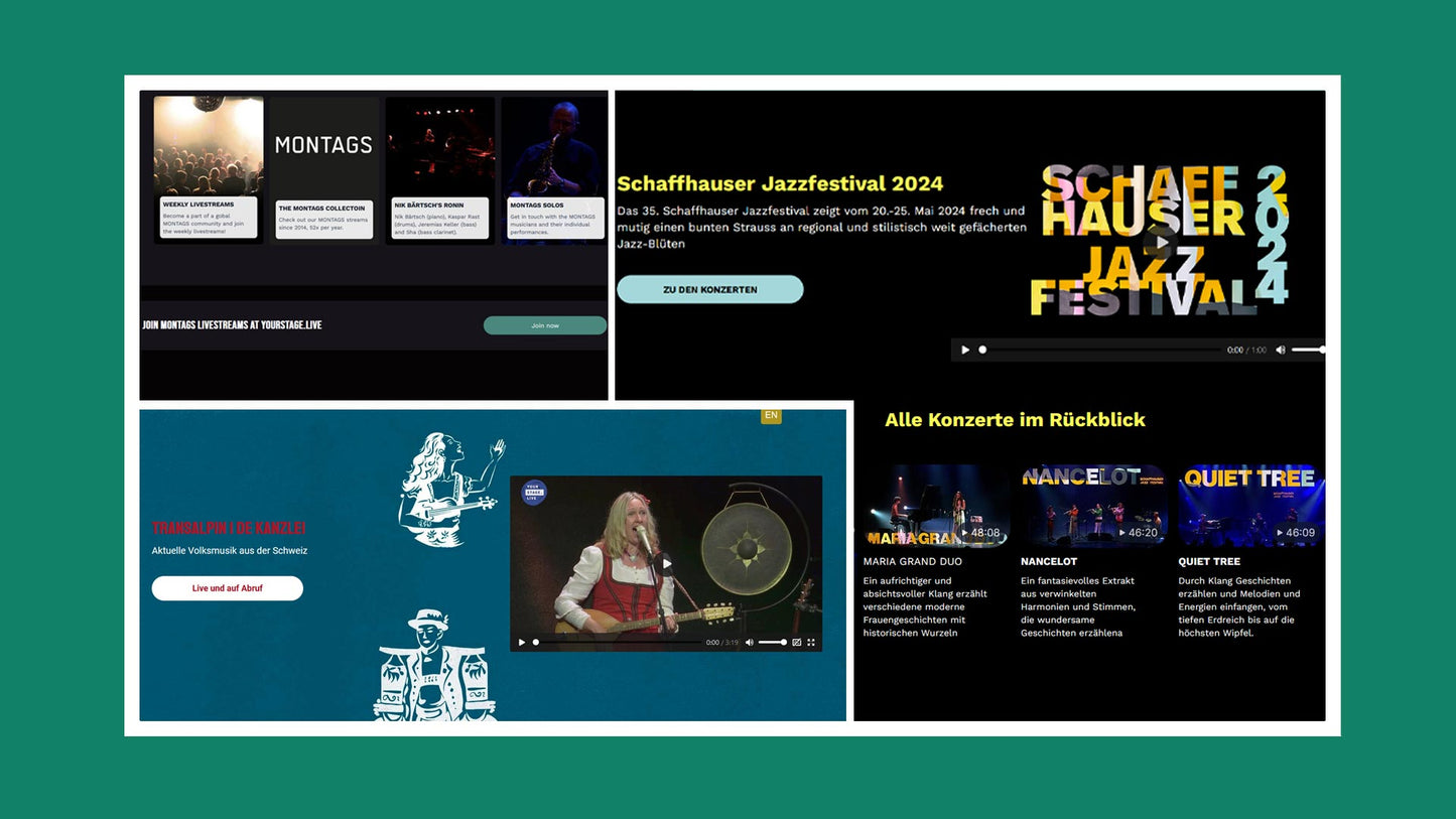 Landing pages
