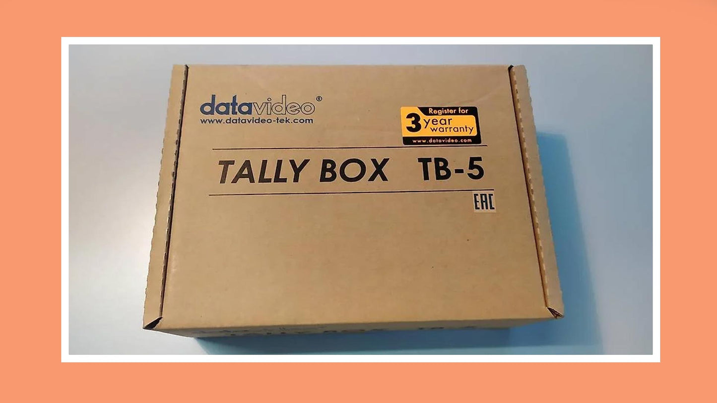 Datavideo TB-5 Tally Controlbox Originalverpackt
